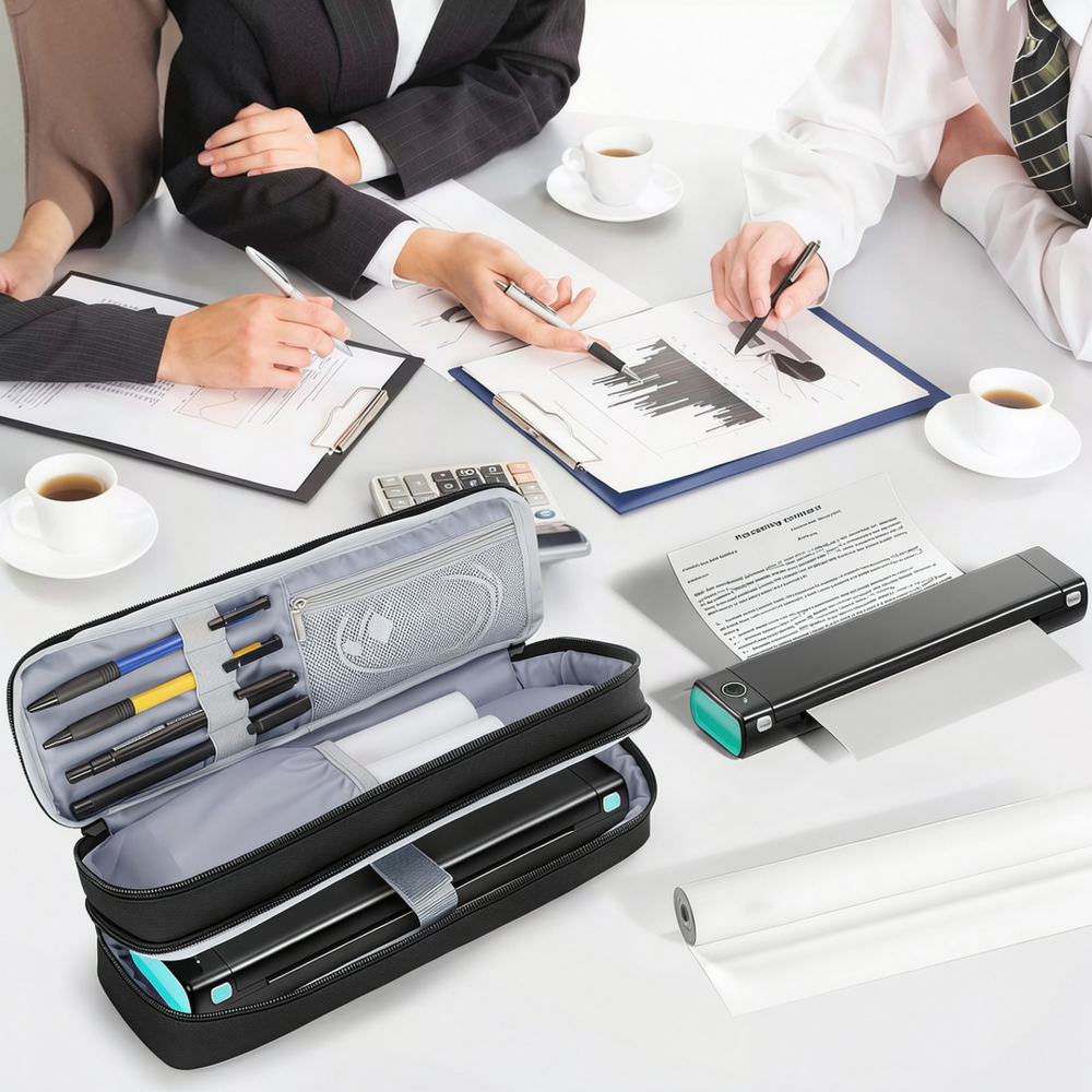 Tech Accessories Travel Organizer Pouch - Estojo de armazenamento para caneta de