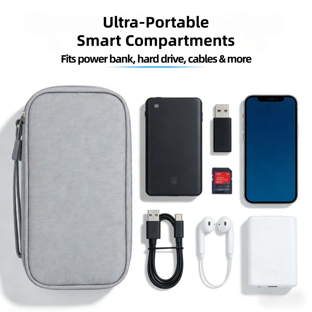 Estojo Organizador de Eletrôni - Tech Accessories Case avaliação e preço
