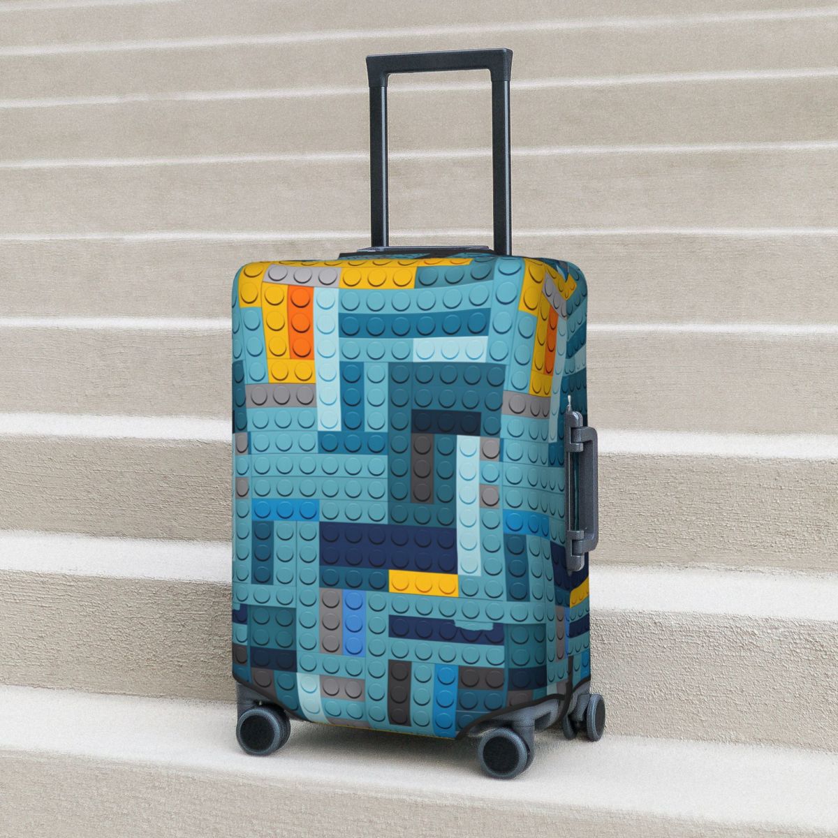 Capa de Mala com Textura de Bl - Tech Accessories Case avaliação e preço
