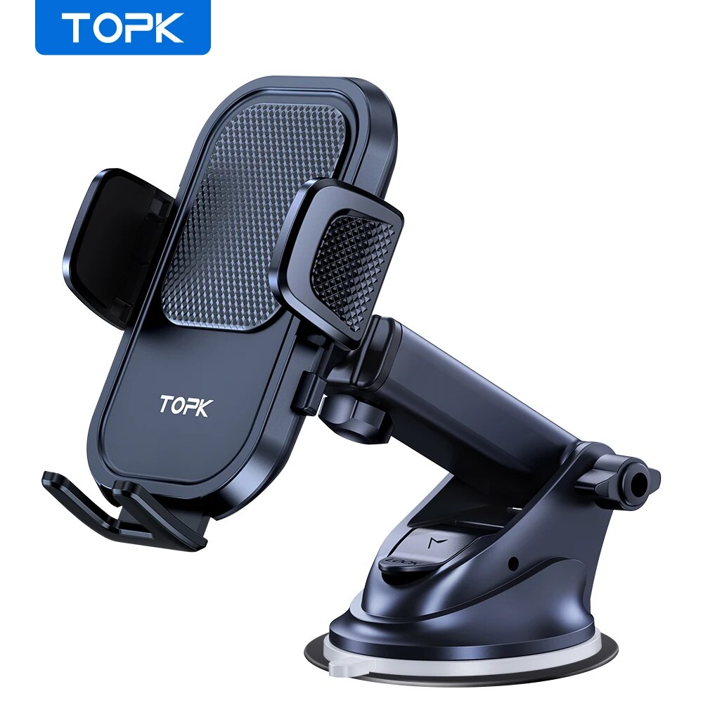 TOPK-Car Phone Holder Mount pa - Mobile Tech Accessories avaliação e preço